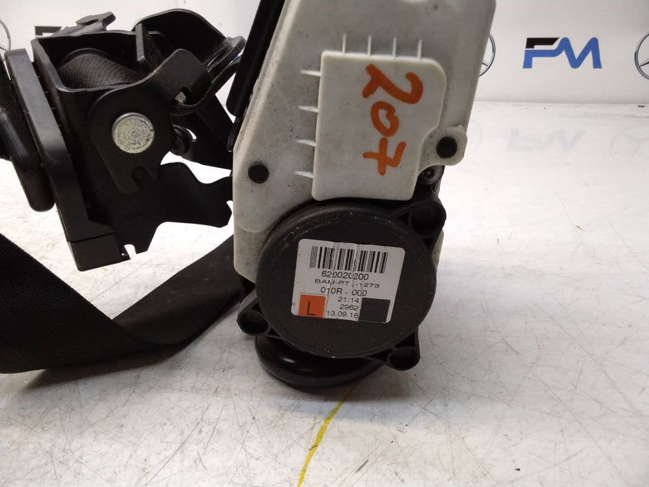 MERCEDES W207 E CLASS FRONT LEFT PASSENGER SIDE SEAT BELT A2078605985 FMS442 NSF
