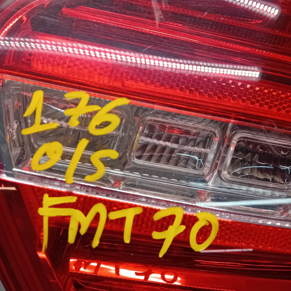 MERCEDES A-CLASS W176 2013 REAR DRIVER O/S TAIL LIGHT A1769062400 FMT70
