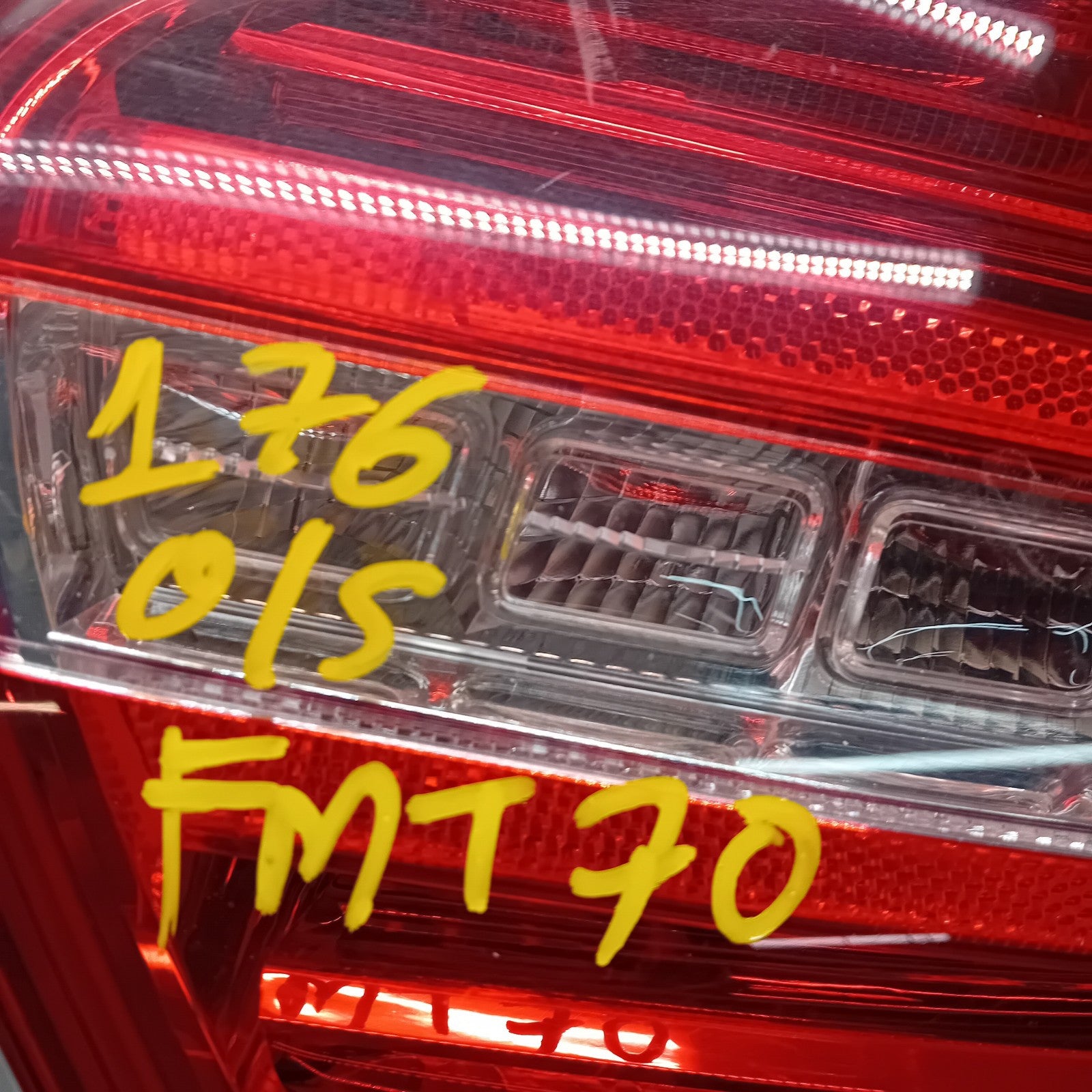 MERCEDES A-CLASS W176 2013 REAR DRIVER O/S TAIL LIGHT A1769062400 FMT70