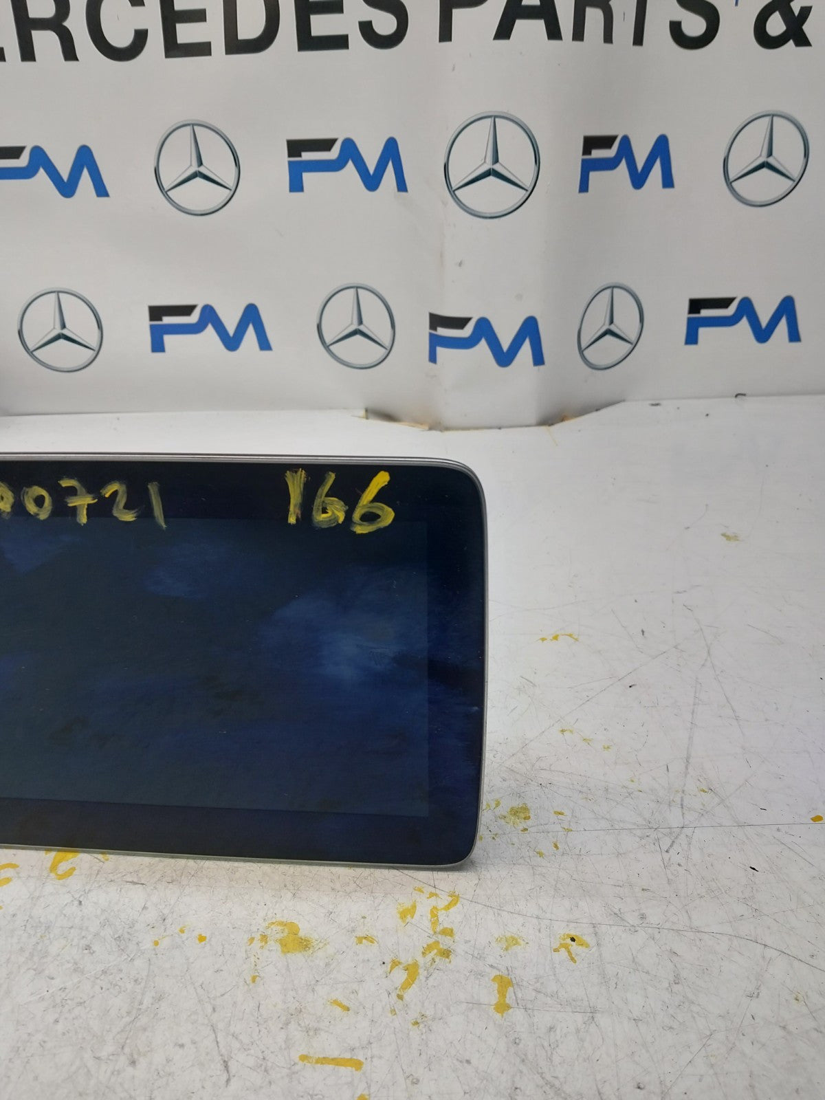 MERCEDES ML/M-CLASS W166 DISPLAY SCREEN A1669007814 2015 FM00721