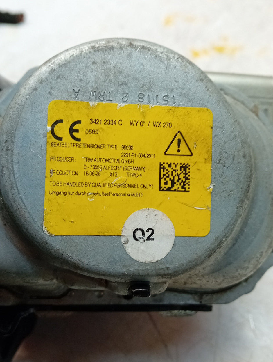 Mercedes-Benz A/B Class Rear Seat Belt Left/Right W177 A2478600985 NSR/OSR FMS62