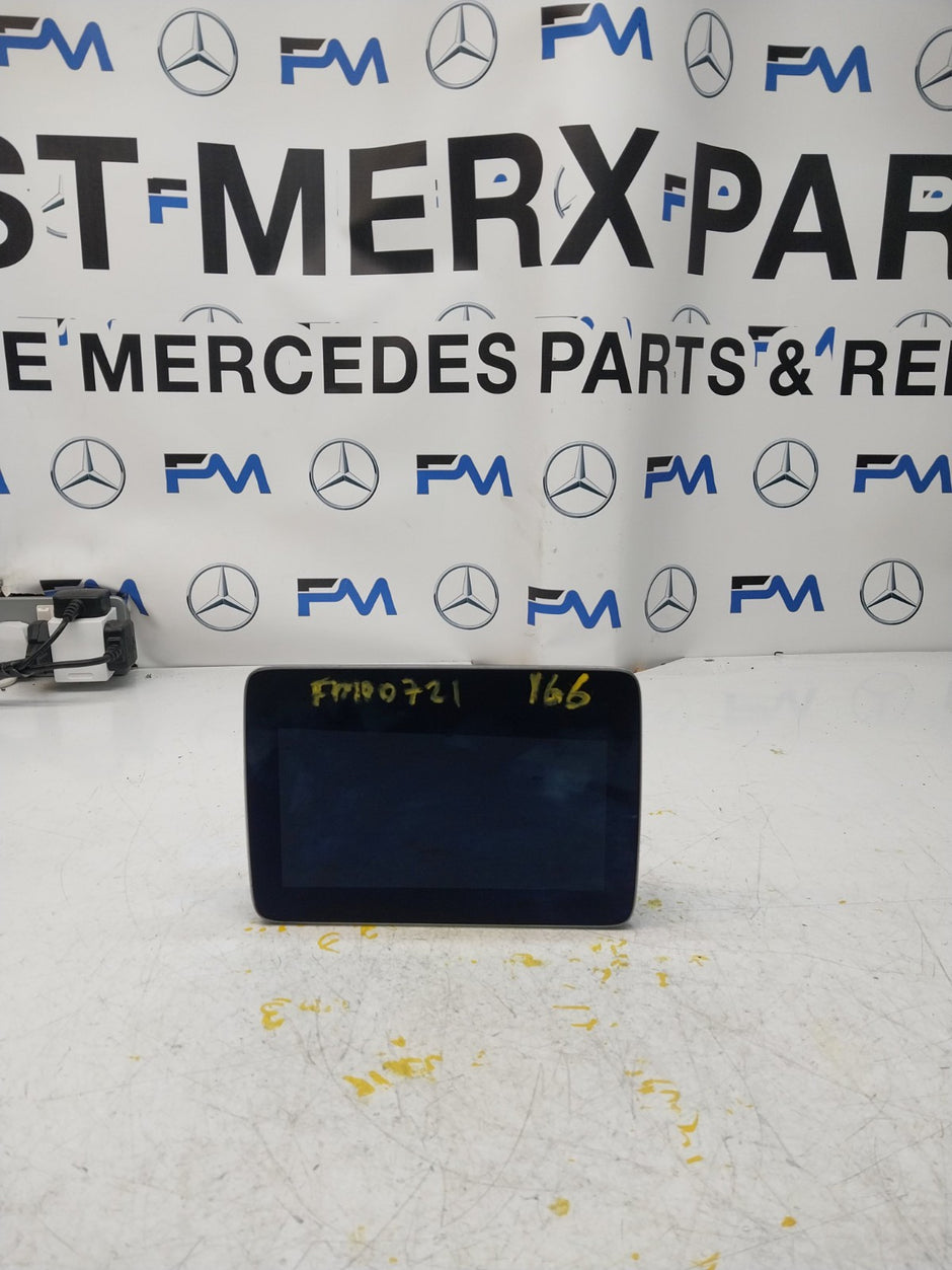 MERCEDES ML/M-CLASS W166 DISPLAY SCREEN A1669007814 2015 FM00721
