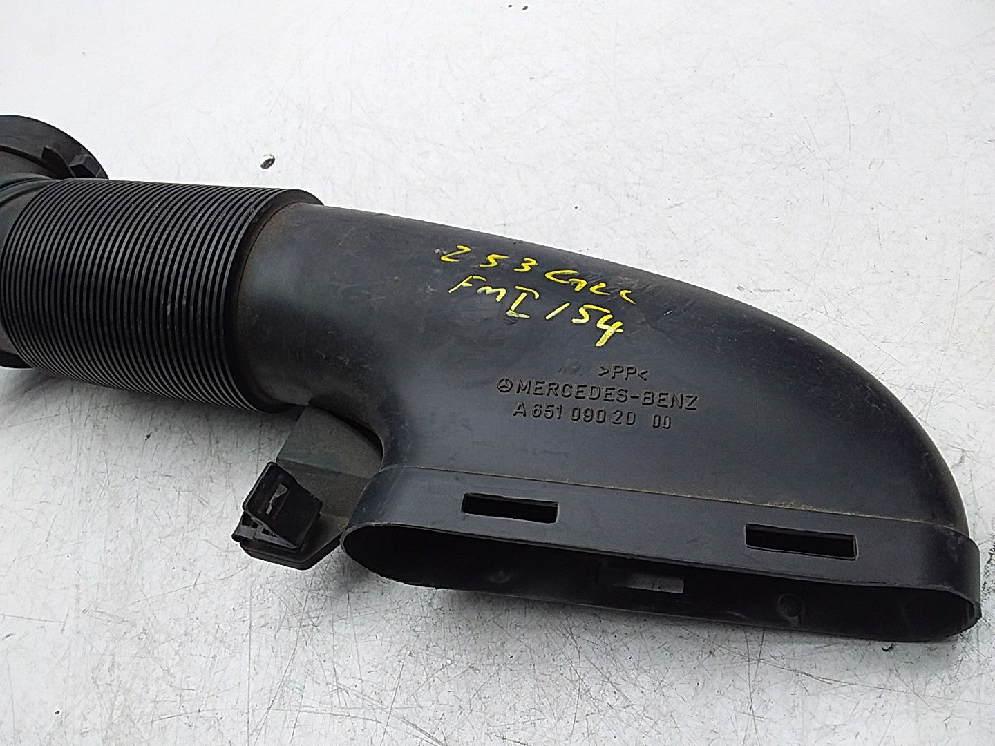 MERCEDES BENZ GLC W253 AIR INTAKE TUBE A6510902000 FMI54