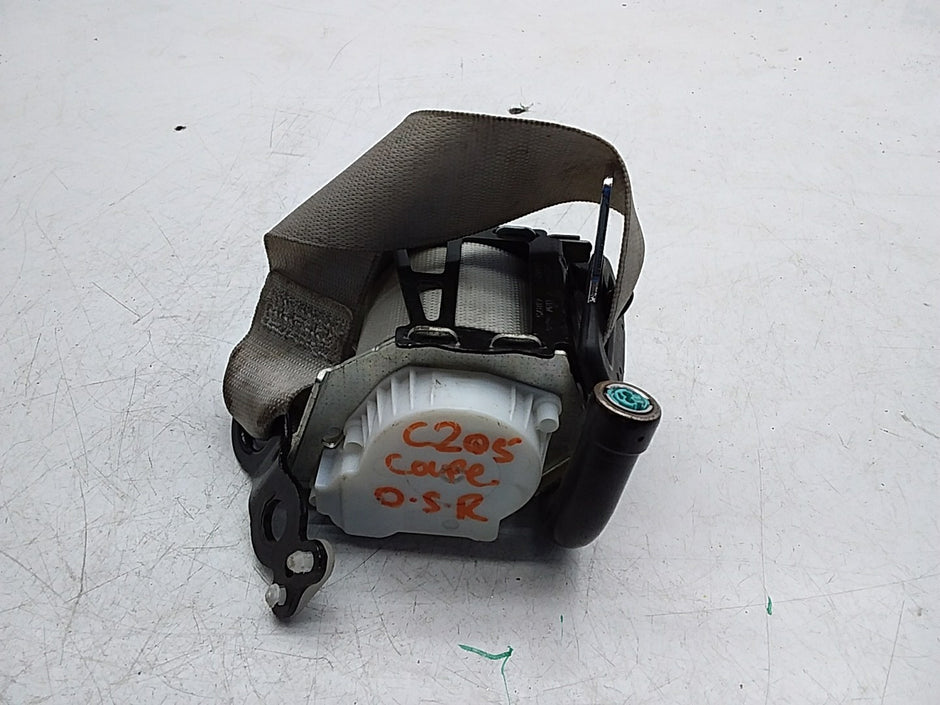 MERCEDES C-CLASS W205 SEAT BELT REAR RIGHT DRIVER SIDE A2058600685 FMS283 OSR