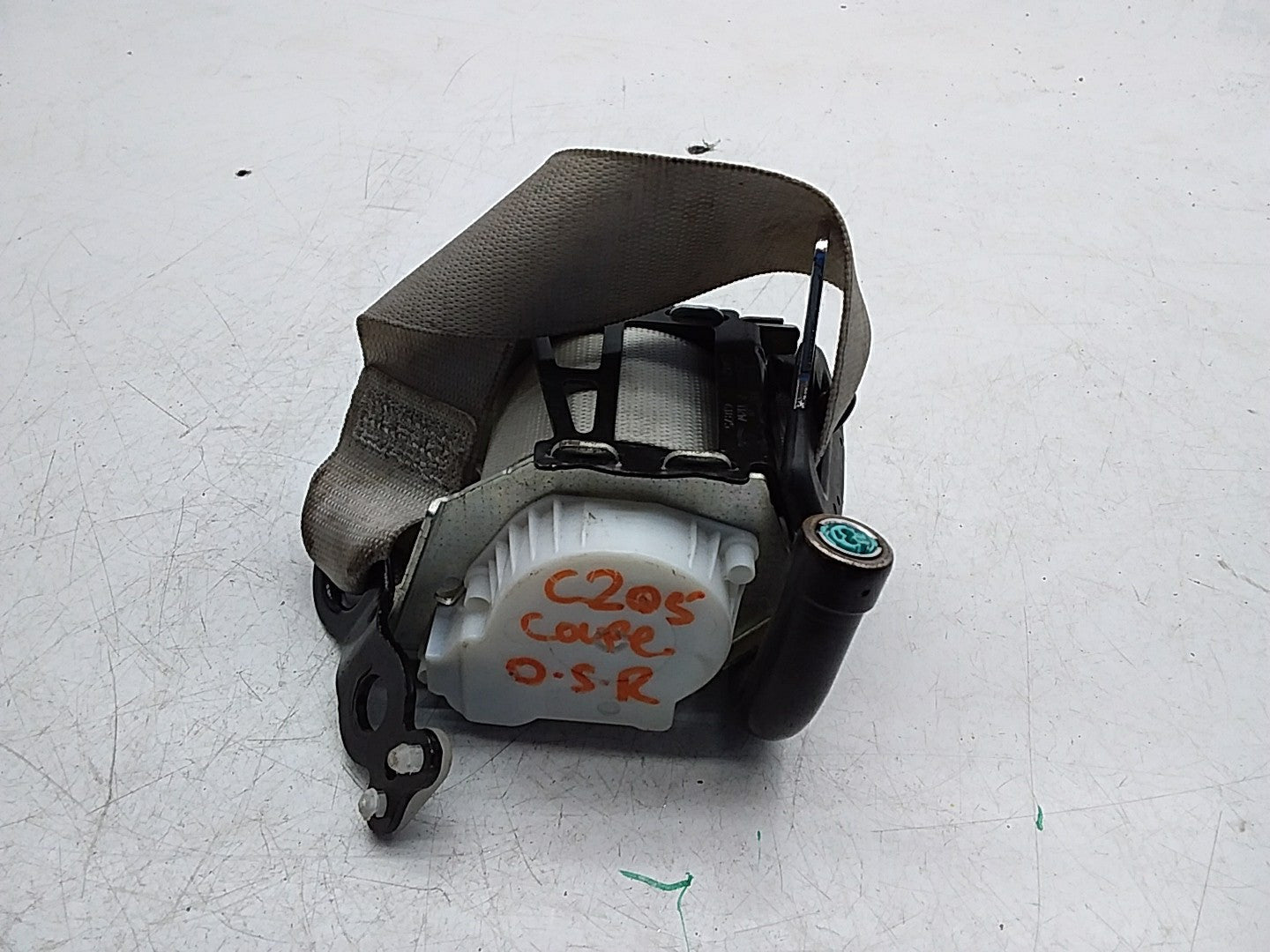 MERCEDES C-CLASS W205 SEAT BELT REAR RIGHT DRIVER SIDE A2058600685 FMS283 OSR