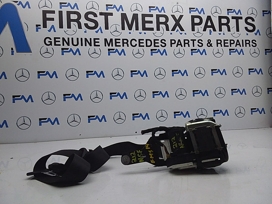 MERCEDES E CLASS W212 PASSENGER SIDE FRONT SEAT BELT NFS A2128600786  FMS14