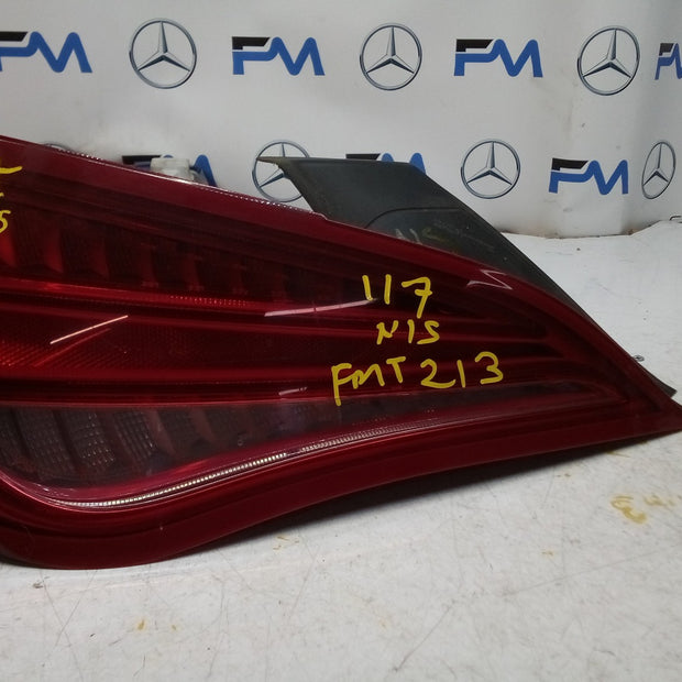 MERCEDES CLA W117 PASSENGER SIDE LEFT NS REAR TAIL LIGHT A1179060501 2015 FMT213