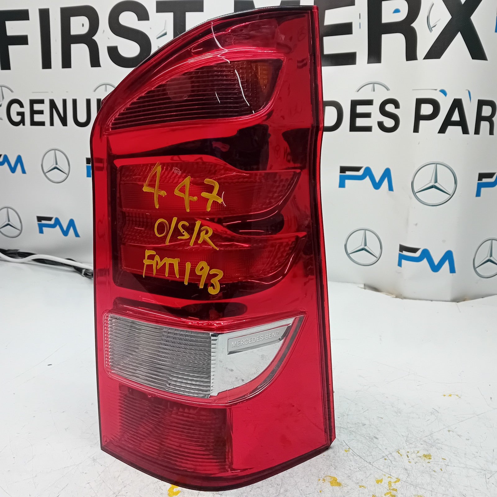 MERCEDES VITO W447 DRIVER OS REAR TAIL LIGHT 2014 A4478200164 FMT193
