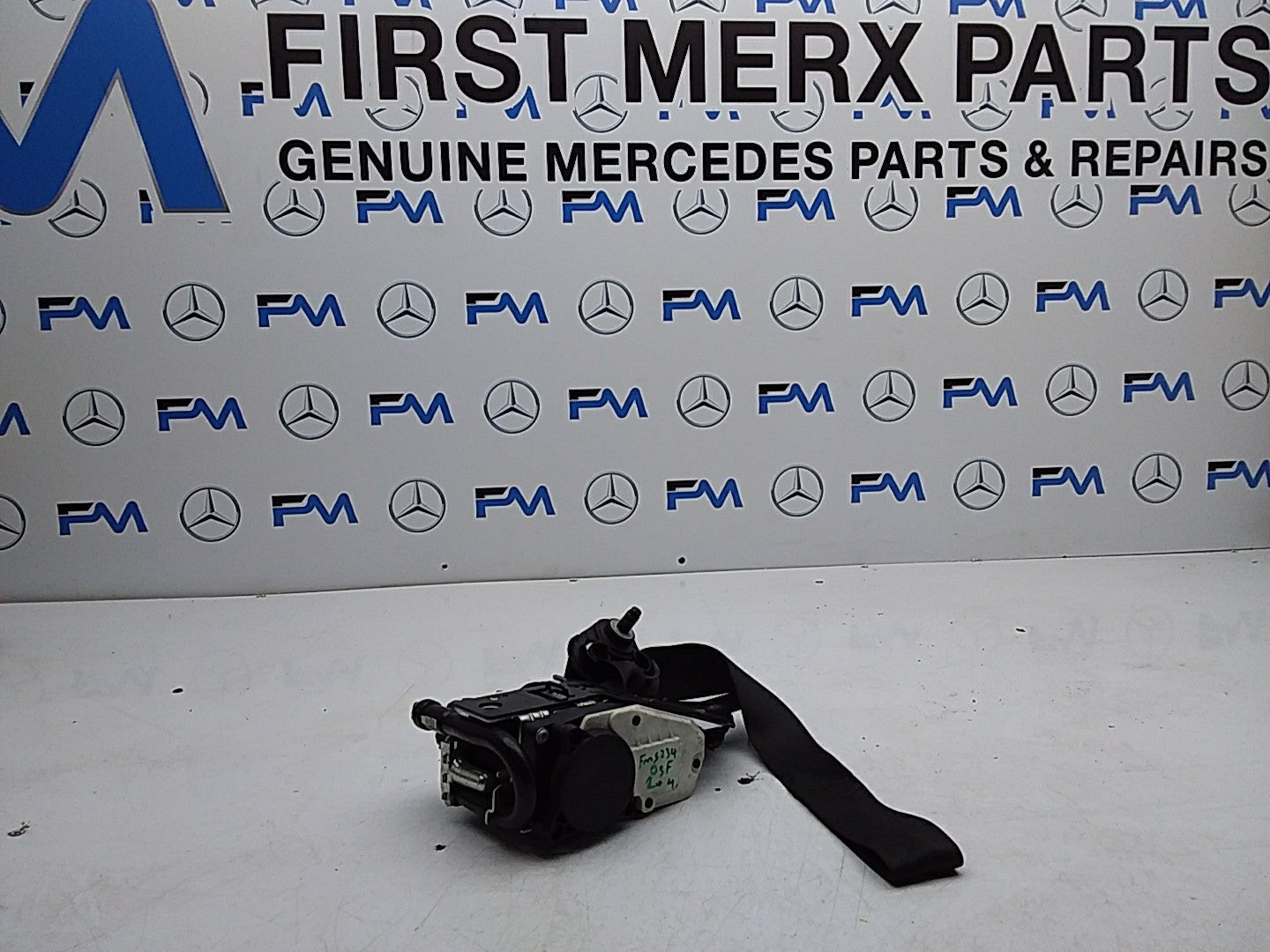 MERCEDES C-CLASS W204 SEAT BELT FRONT RIGHT DRIVER SIDE A2048601685 FMS234 OSF