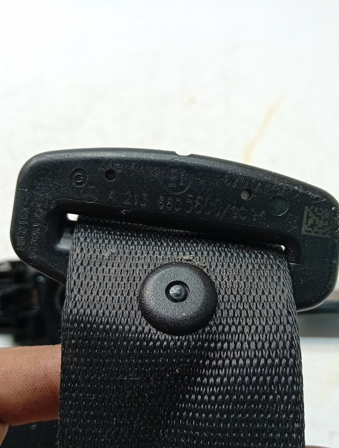 MERCEDES E220 SEAT BELT A2138605600 FRONT RIGHT DSL AUTO W213 ESTATE FMS94 OSF