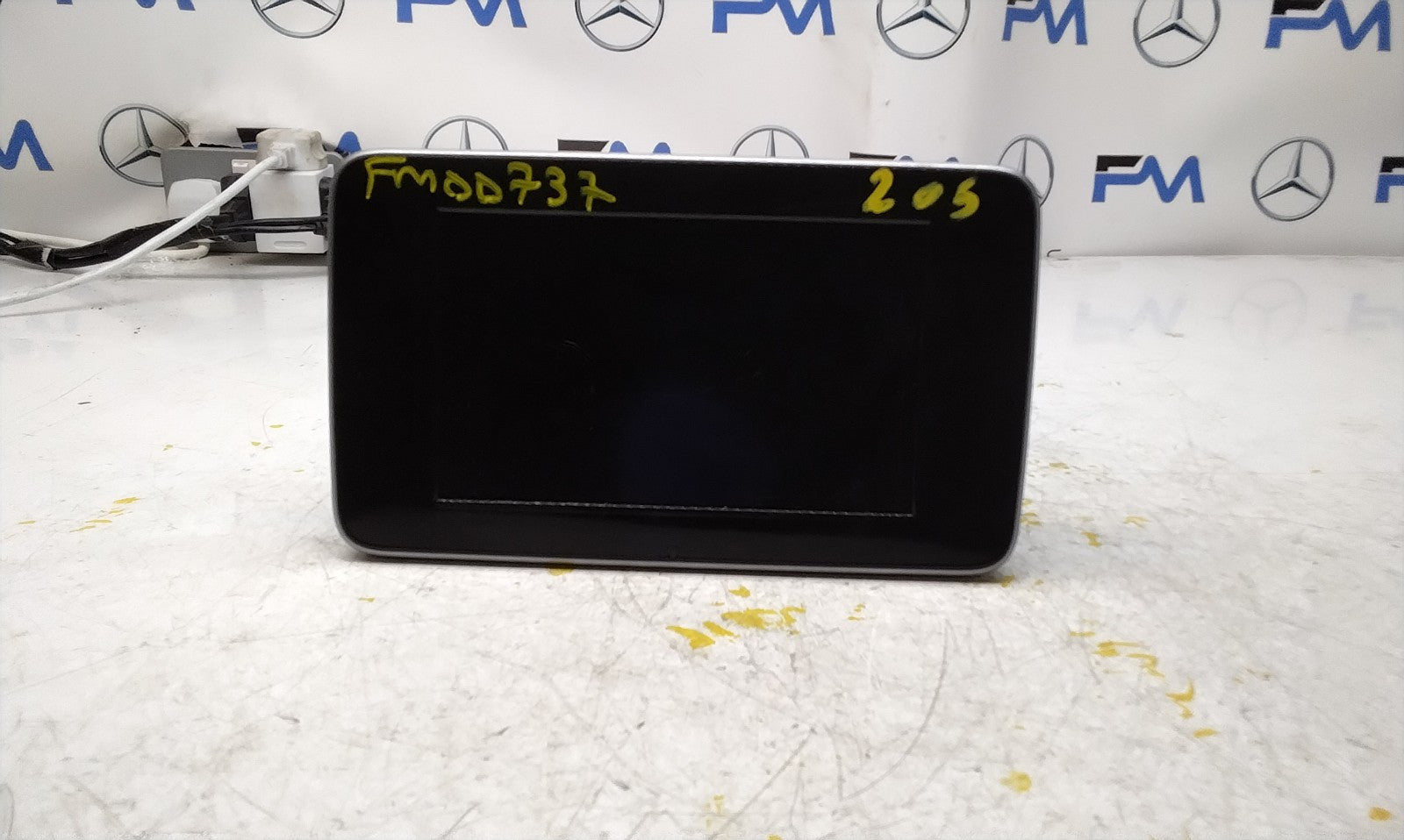 MERCEDES C-CLASS W205 DISPLAY SCREEN INSTRUMENT CLUSTER A2059064113 2016 FM00737