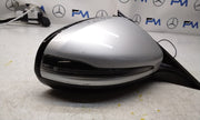 2018 MERCEDES-BENZ E-CLASS W213 Driver Side Wing Mirror A2138100201 SILVER  (PL)