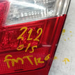 MERCEDES E-CLASS W212 DRIVER SIDE OS REAR TAIL LIGHT A2129060258 2012 FMT126