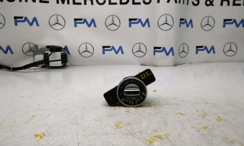 MERCEDES E-CLASS W212 HEADLIGHT CONTROL SWITCH 2012 A2129050551 FM001022