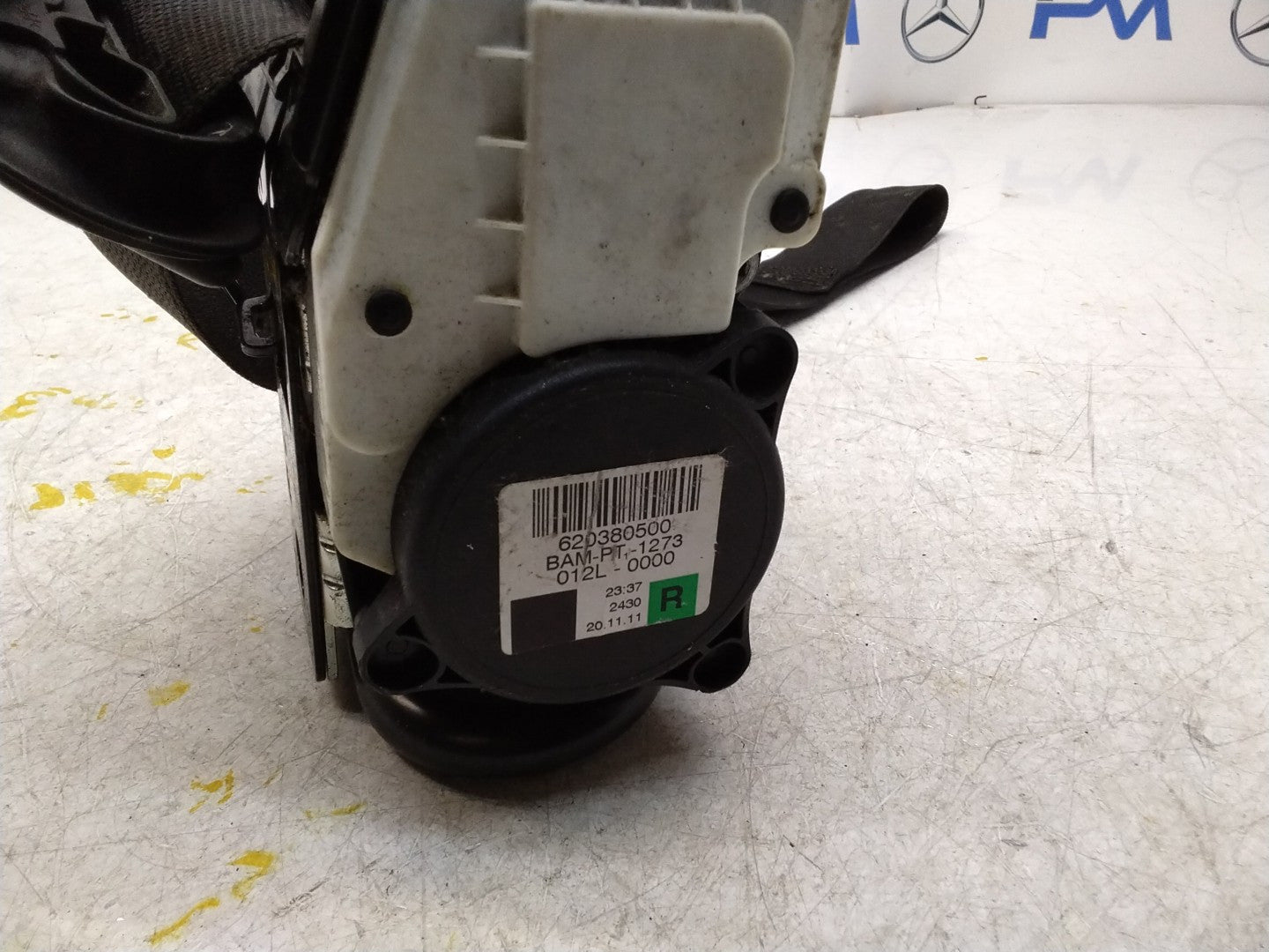 MERCEDES C-CLASS W204 SEAT BELT FRONT RIGHT DRIVER SIDE A2048601685 FMS427 OSF
