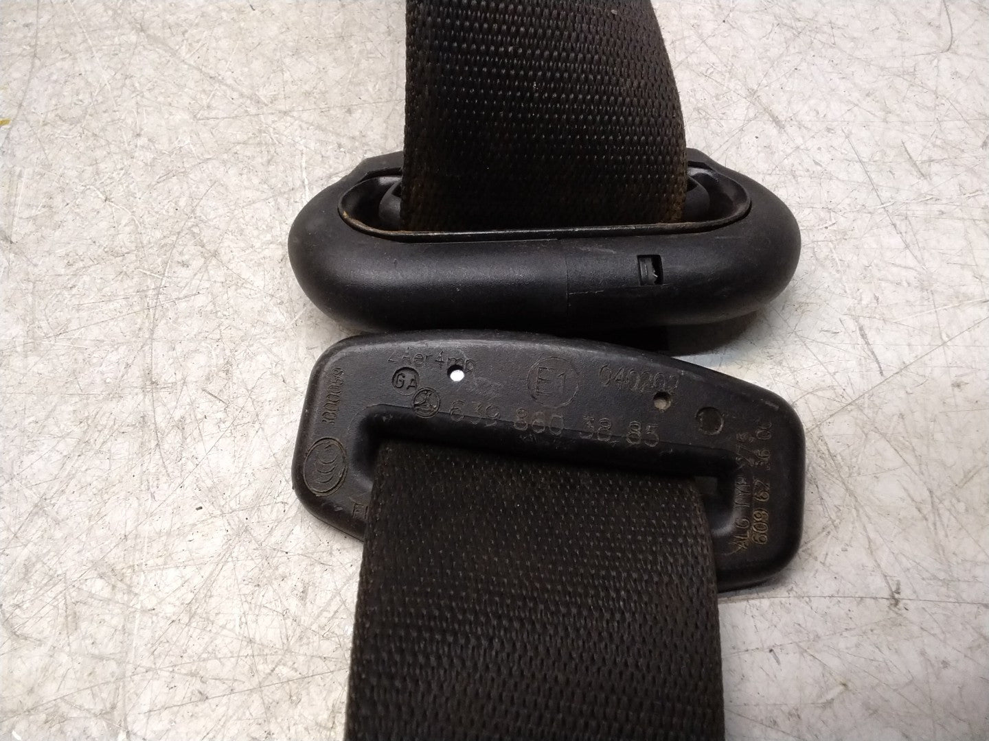 MERCEDES VITO CDI E5 PANEL VAN  SEAT BELT - DRIVER FRONT A6398603885 FMS363 OSF