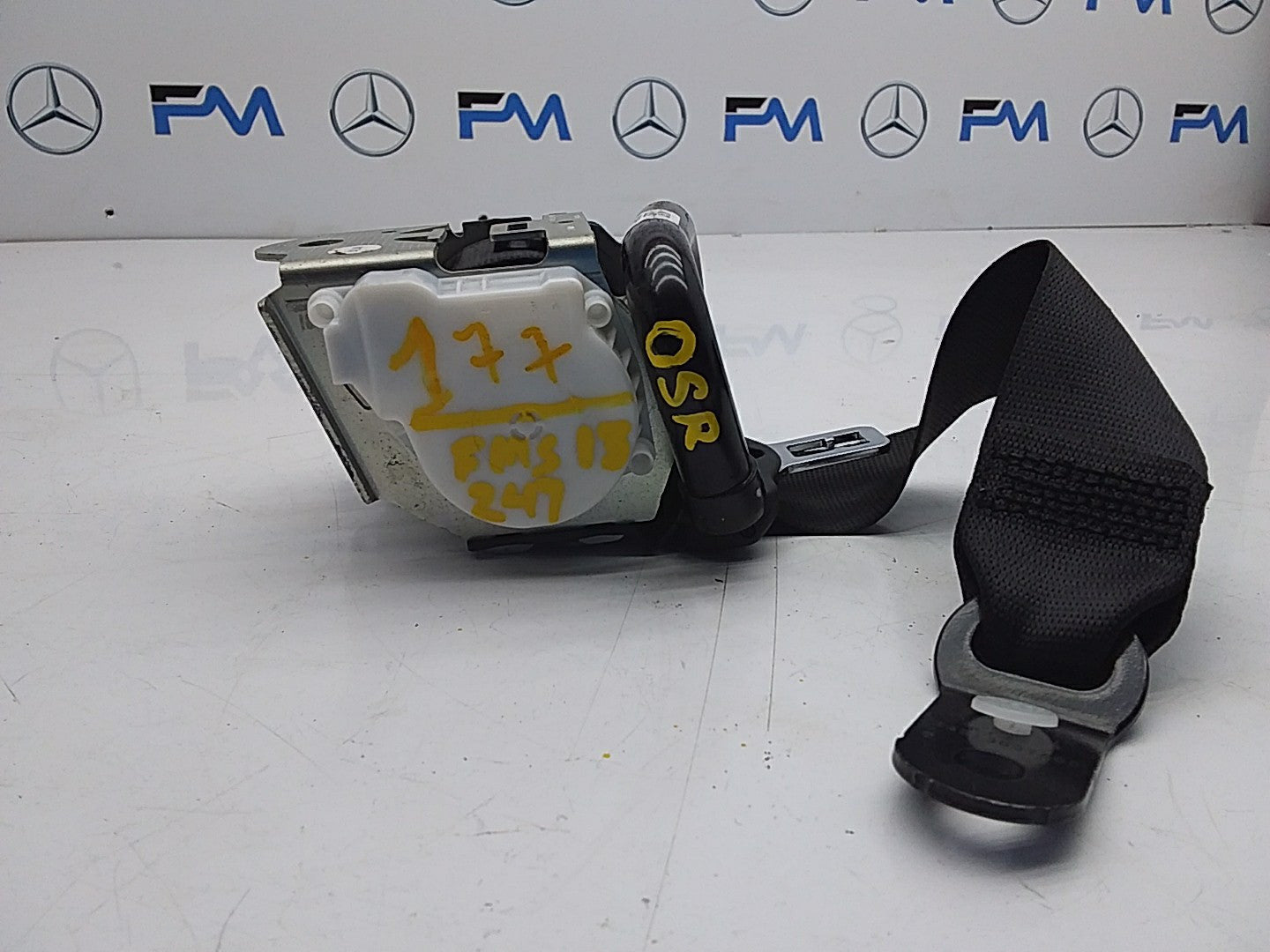 MERCEDES  A,B-CLASS W247 DRIVER SIDE REAR  LEFT SEAT BELT A2478600985  OSR FMS13
