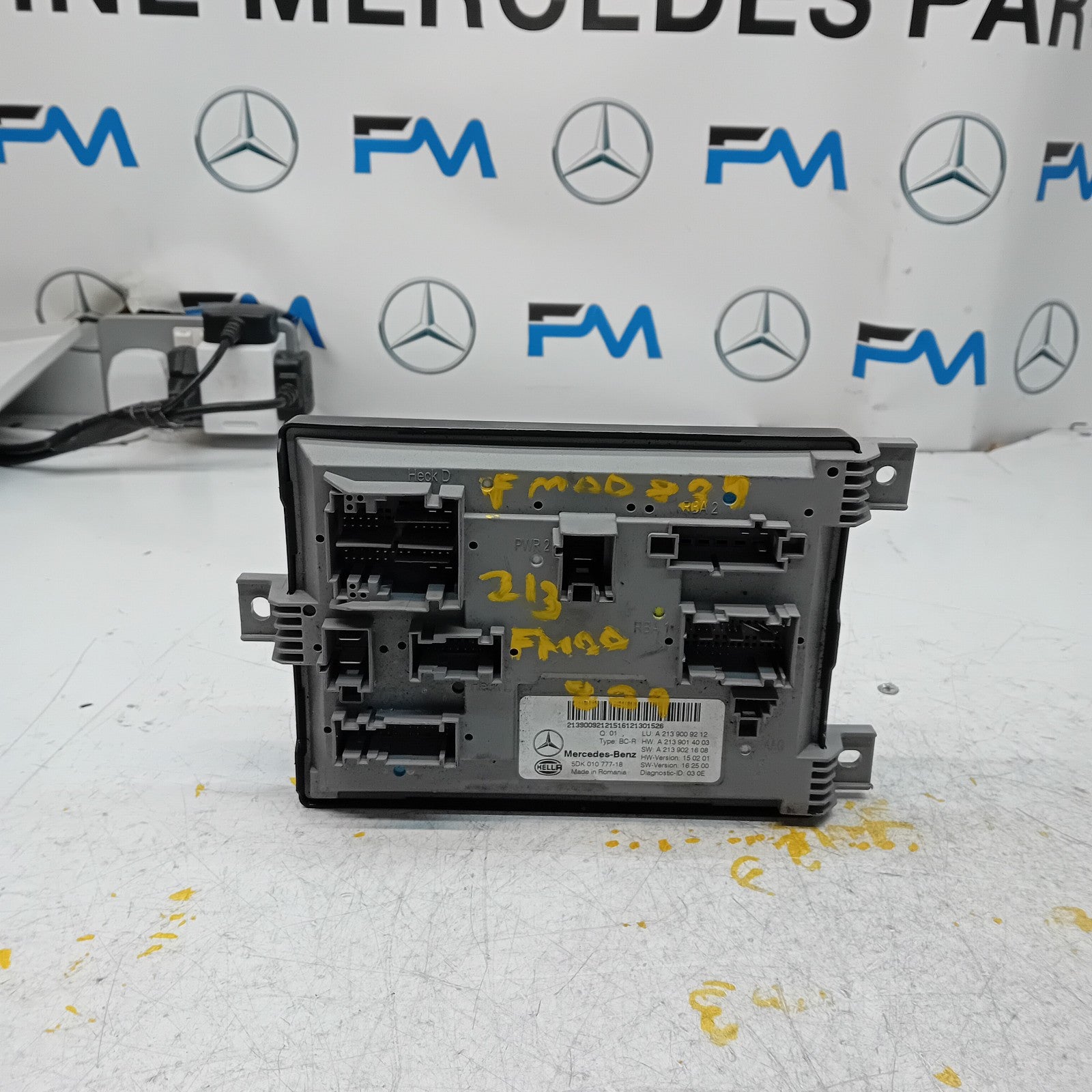 MERCEDES E-CLASS REAR SAM CONTROL MODULE W213 A2139009212 FM00839