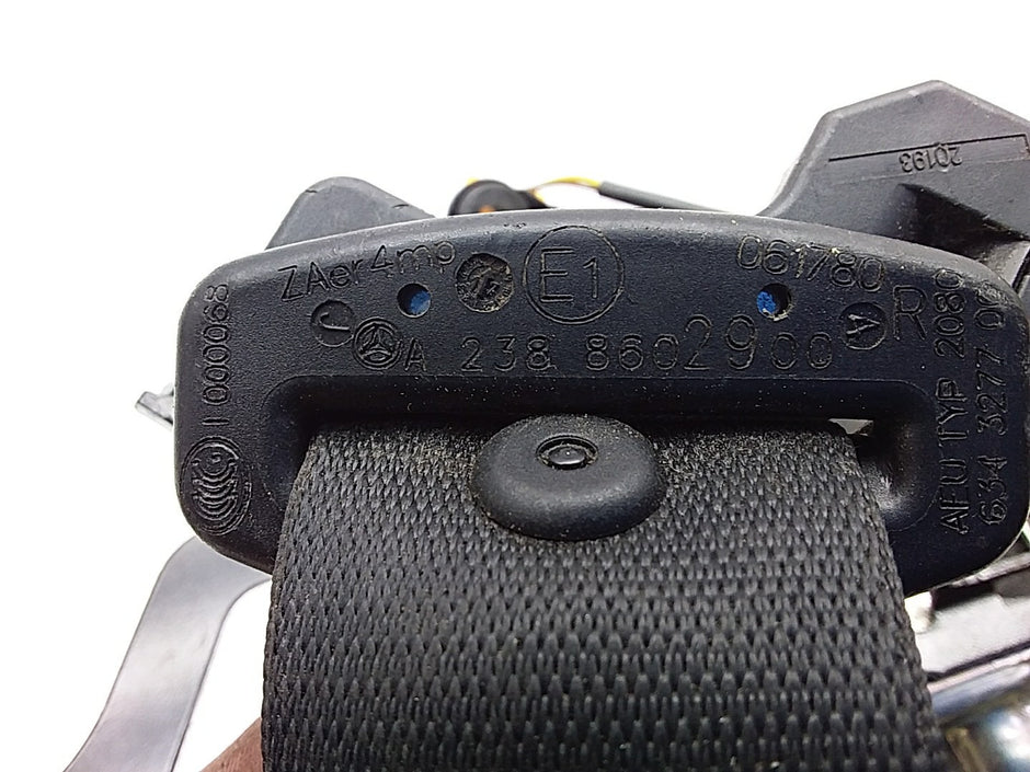 MERCEDES E-CLASS W238 SEAT BELT FRONT RIGHT DRIVER SIDE A2388602900 FMS253 OSF