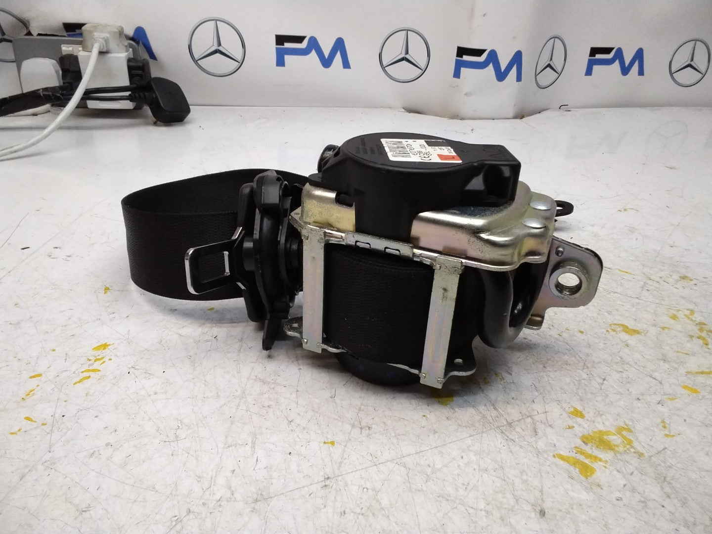 MERCEDES C-CLASS W205 SEAT BELT FRONT PASSENGER LEFT SIDE A2058600185 FMS348 NSF