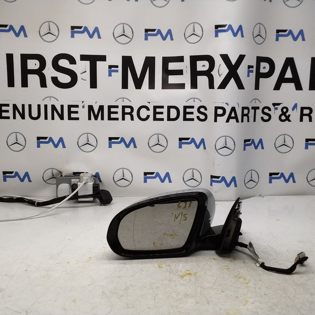 2018 MERCEDES-BENZ E-CLASS W213 Passenger Wing Mirror A2138102500 SILVER  (PL)