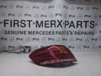 MERCEDES E-CLASS W212 REAR PASSENGER N/S TAIL LIGHT A2129060703 2015 FMT83