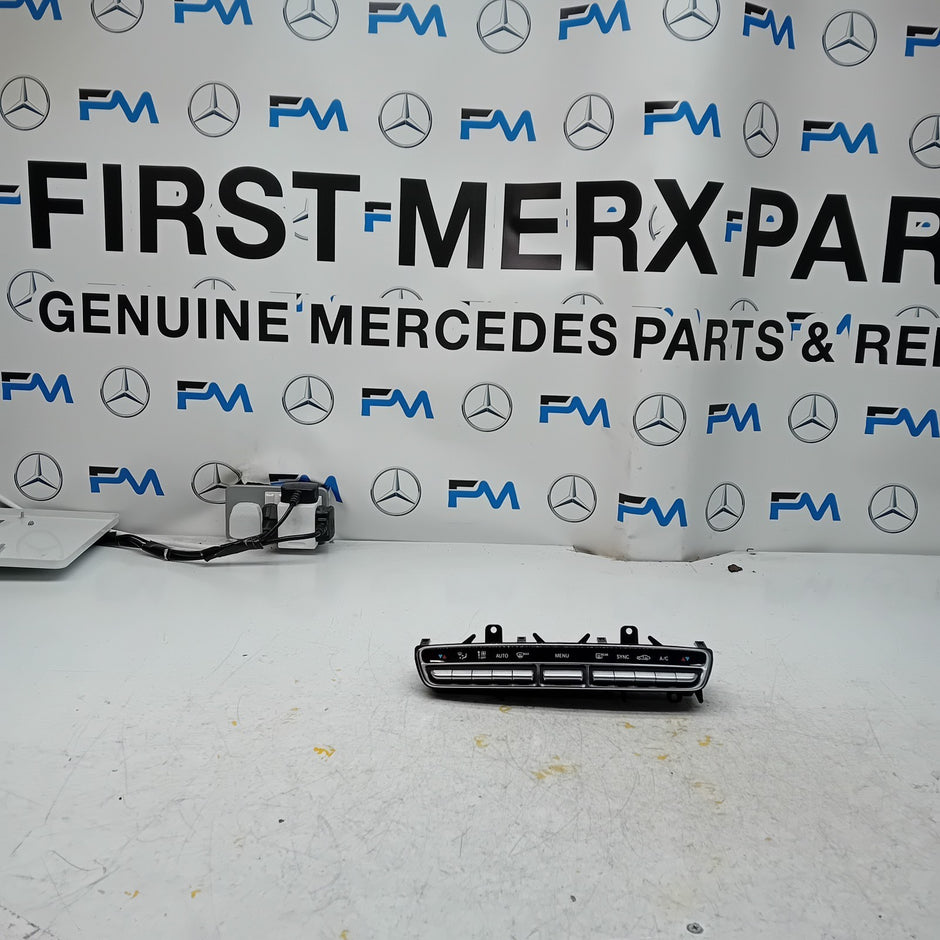 MERCEDES E CLASS HEATER AC CLIMATE CONTROL PANEL A2139054707 2018-2023 FM00962
