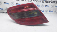MERCEDES C-CLASS W204 PASSENGER SIDE NS REAR TAIL LIGHT A2048202964 2008 FMT105