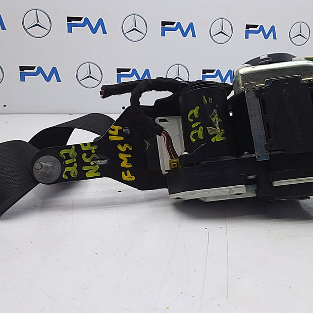 MERCEDES E CLASS W212 PASSENGER SIDE FRONT SEAT BELT NFS A2128600786  FMS14