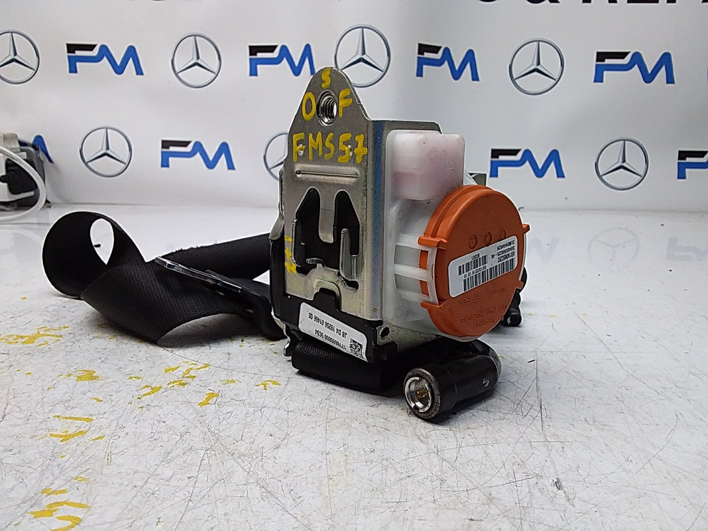 MERCEDES A CLASS  FRONT RIGHT SEAT BELT WITH PRETENSIONER A1778600800 FMS57 OSF
