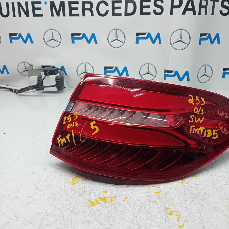 MERCEDES GLC W253 DRIVER SIDE OS REAR TAIL LIGHT FMT185 2016 A2539061000 