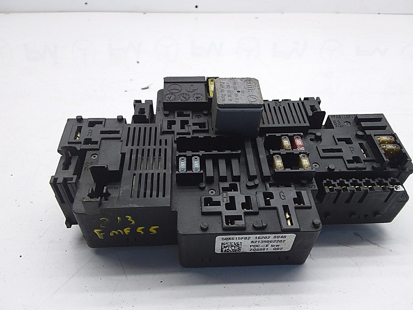 MERCEDES E CLASS FUSE RELAY BOX A2139062202 W213 2016 ONWARDS FMF55