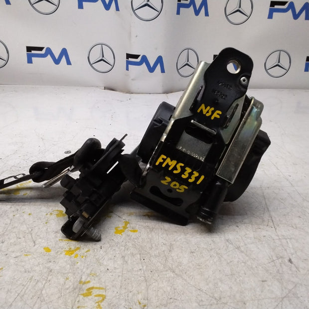 MERCEDES C-CLASS W205 SEAT BELT FRONT PASSENGER LEFT SIDE A2058600185 FMS331 NSF