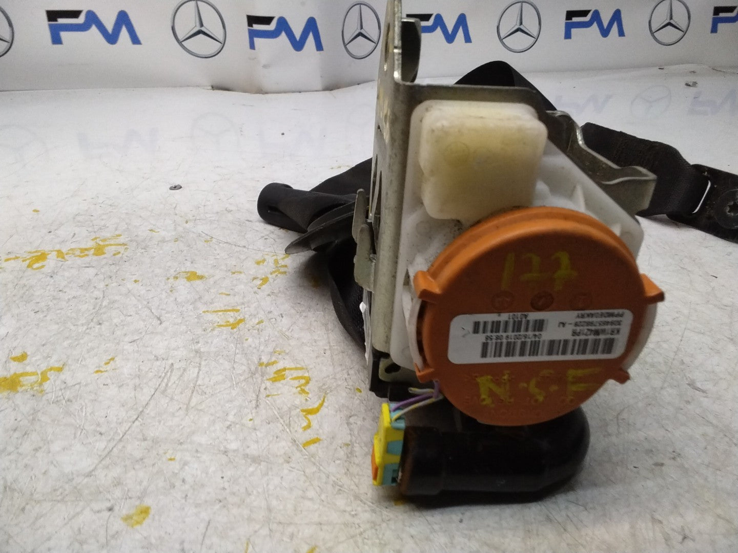 MERCEDES A CLASS  FRONT LEFT SEAT BELT WITH PRETENSIONER A1778600700 FMS186 NSF