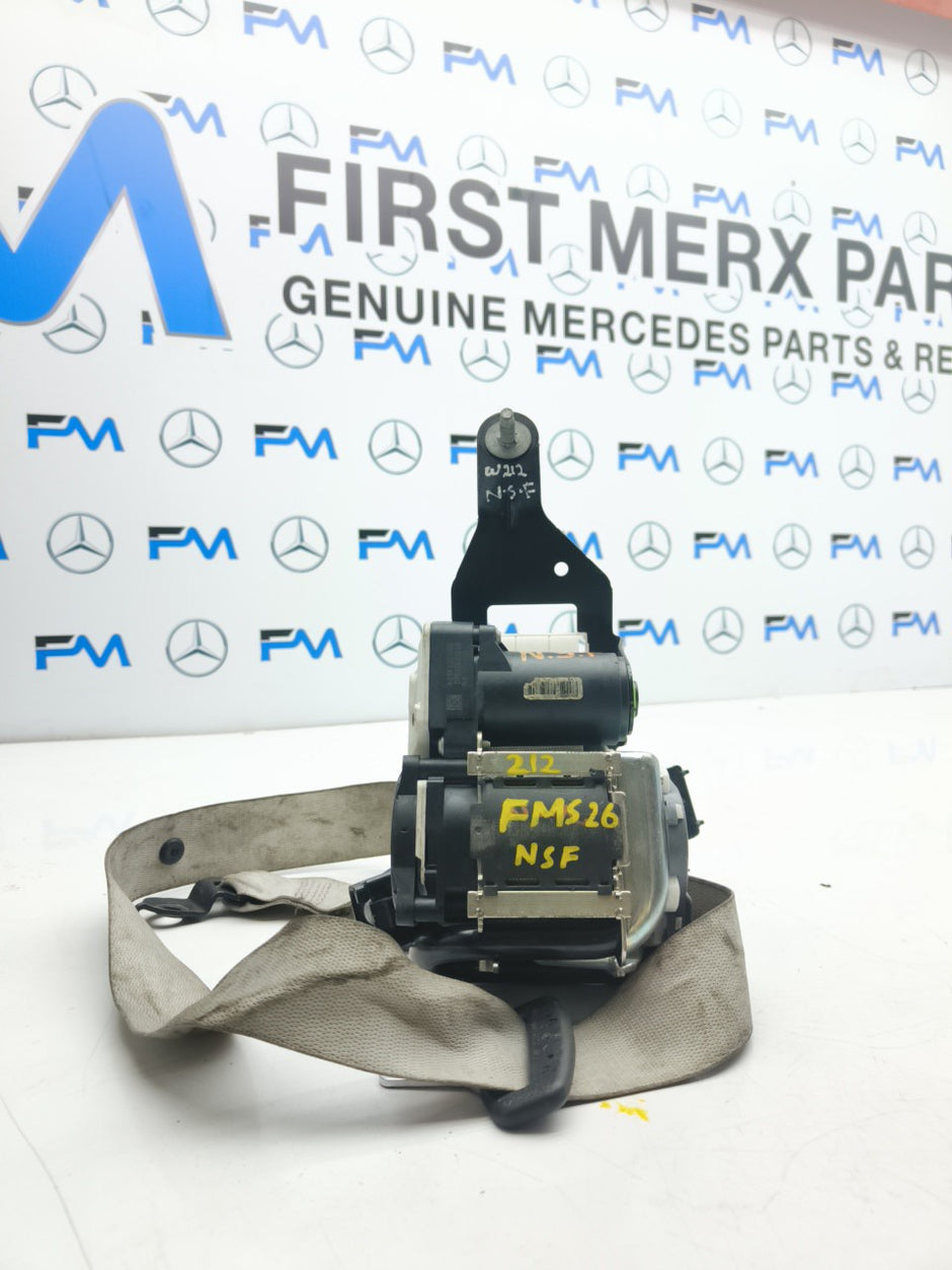 MERCEDES E CLASS W212 SEAT BELT FRONT LEFT PASSENGER SIDE A2128600786 FMS26 NSF