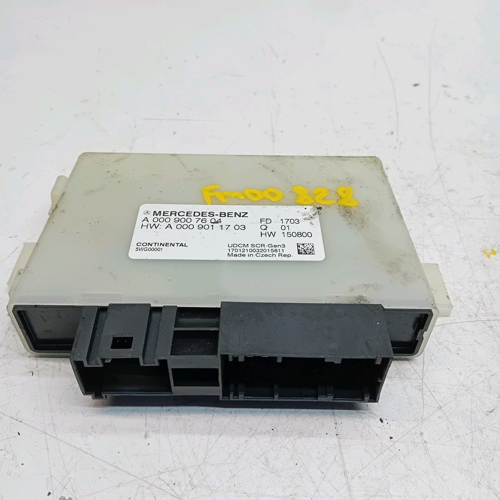 MERCEDES E-CLASS W213 W205 ADBLUE SCR CONTROL UNIT EGR ECU A0009007604 FM00828