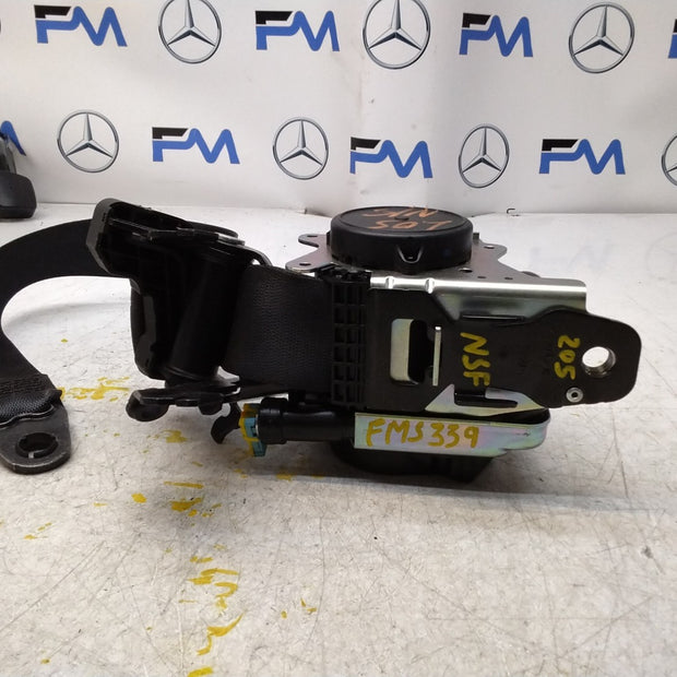 MERCEDES-BENZ W205 C CLASS FRONT LEFT PASSENGER SEATBELT A2058605185 FMS339 NSF
