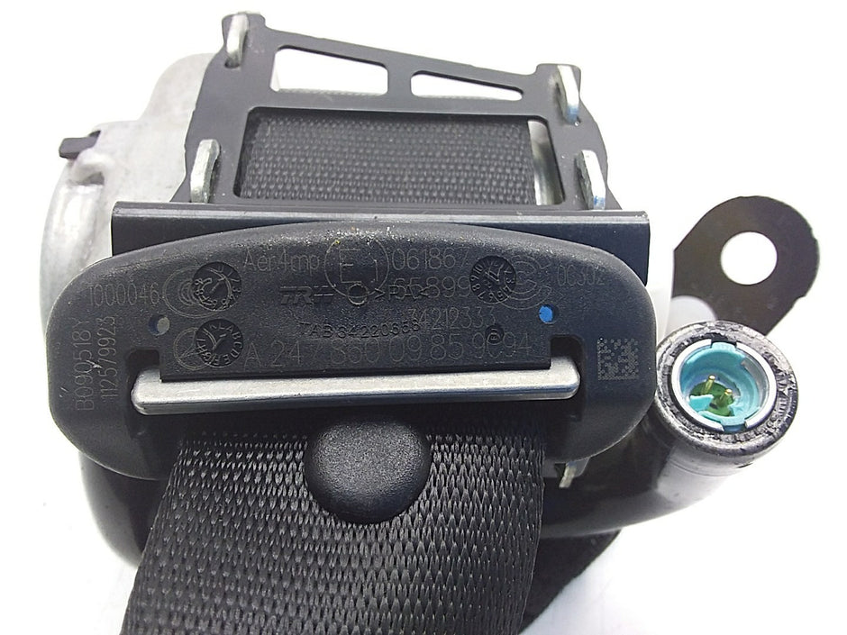 MERCEDES  A,B-CLASS W247 DRIVER SIDE REAR  LEFT SEAT BELT A2478600985  OSR FMS13