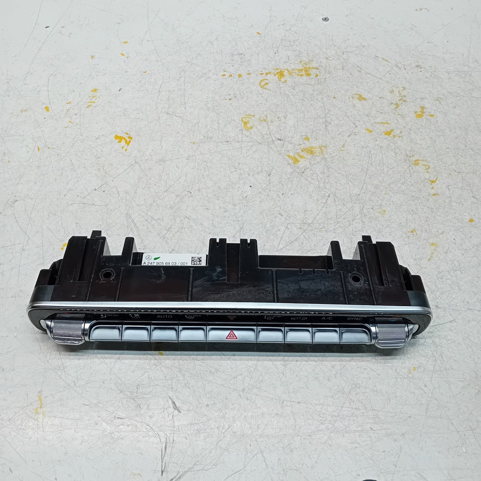 MERCEDES A B CLASS W177 W247 HEATER CLIMATE CONTROL PANEL A2479056803  FM00977