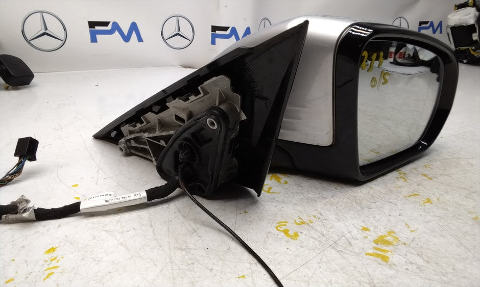 2021 MERCEDES-BENZ E-CLASS W213 Driver Side Wing Mirror A2138102800 SILVER  (PL)