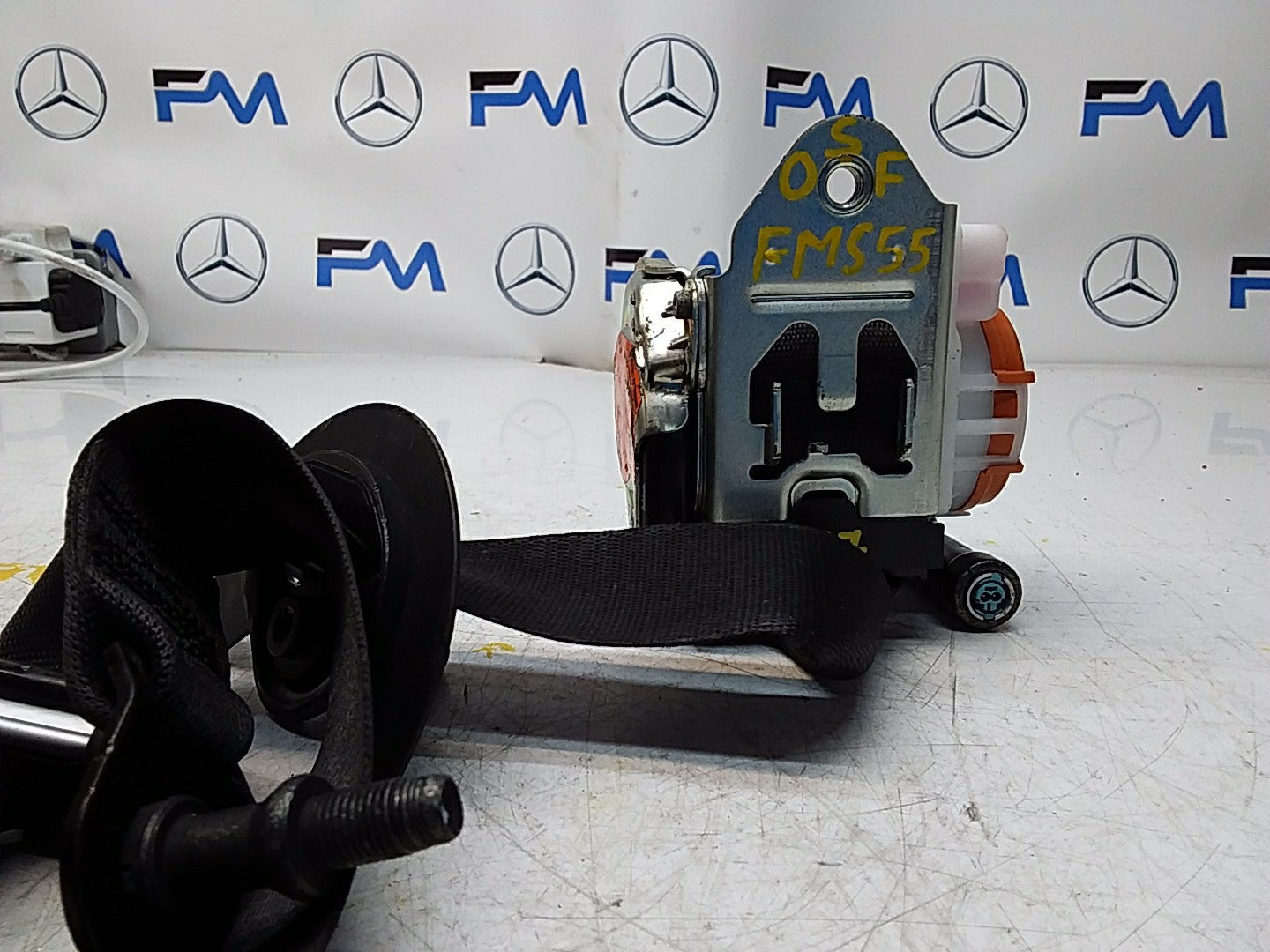 MERCEDES A CLASS  FRONT RIGHT SEAT BELT WITH PRETENSIONER A1778600800 FMS55 OSF
