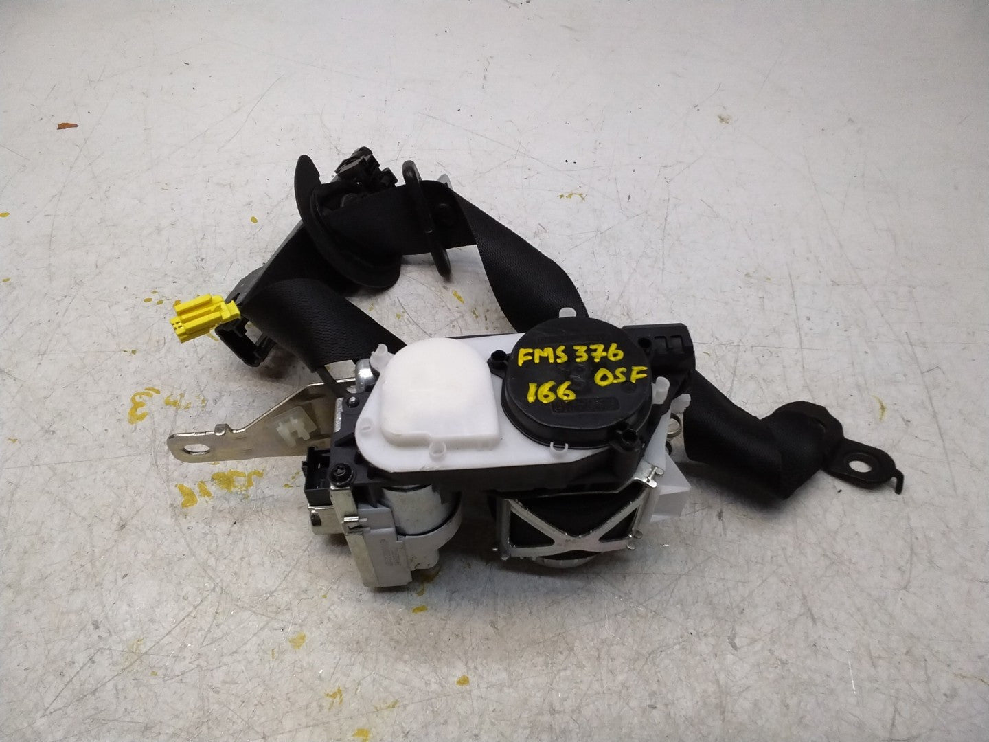 MERCEDES M CLASS GLE SEAT BELT FRONT RIGHT DRIVER A1668601400 W166 FMS376 OSF