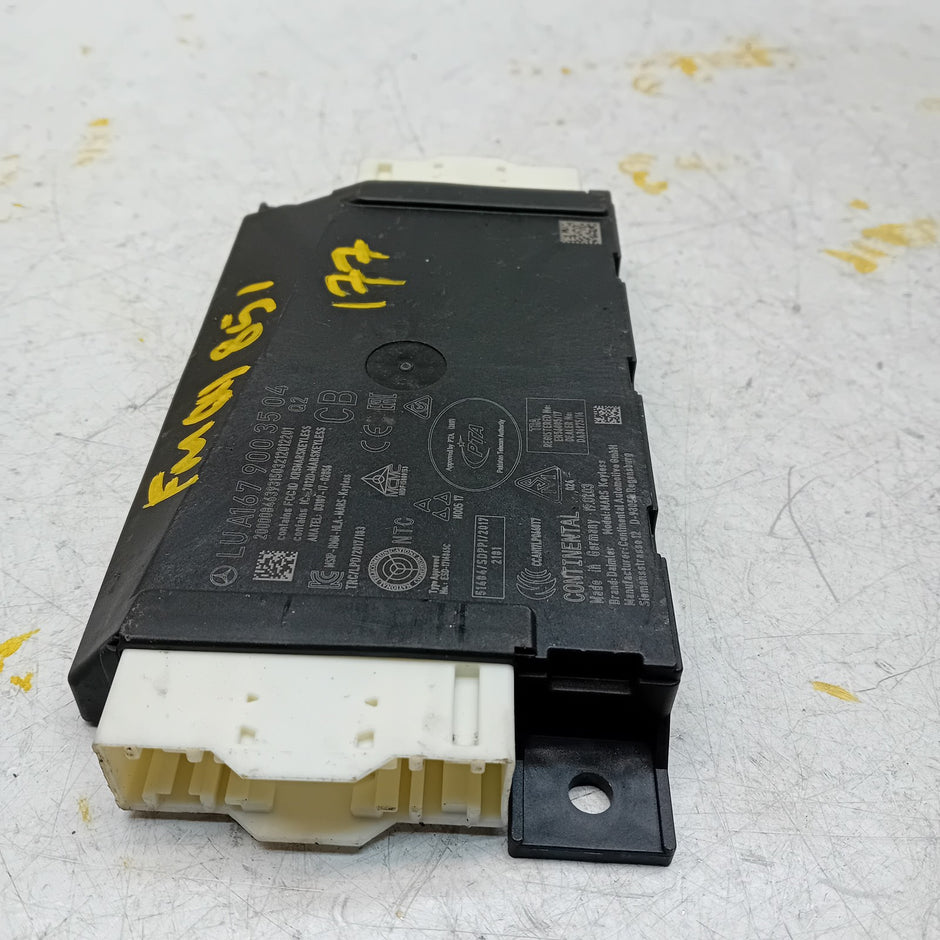 MERCEDES A CLASS IGNITION CONTROL MODULE ECU A1679003504 W177 FM00851