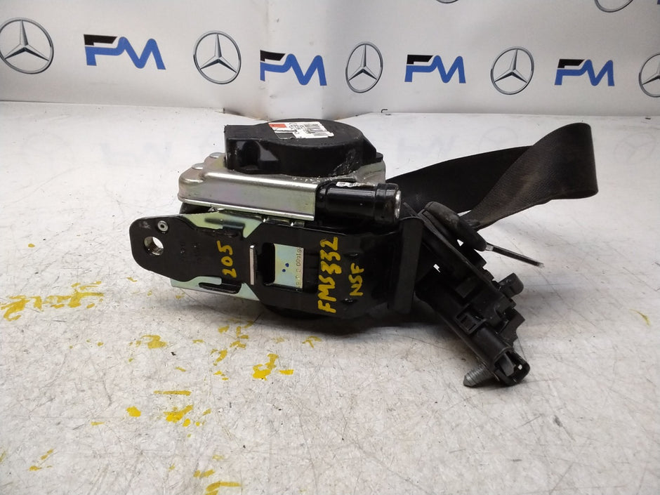 MERCEDES C-CLASS W205 SEAT BELT FRONT PASSENGER LEFT SIDE A2058600185 FMS332 NSF