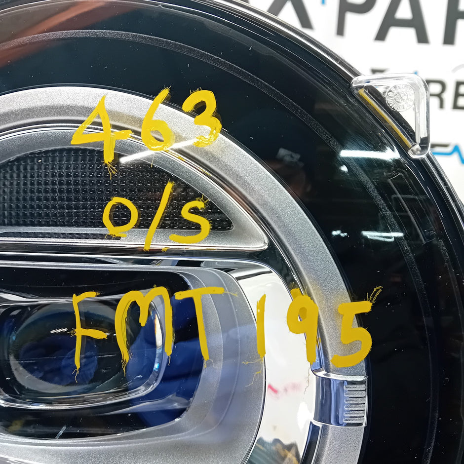 MERCEDES G-CLASS W463 LED HEADLIGHT DRIVER SIDE OS A4639060602 2020 FMT195