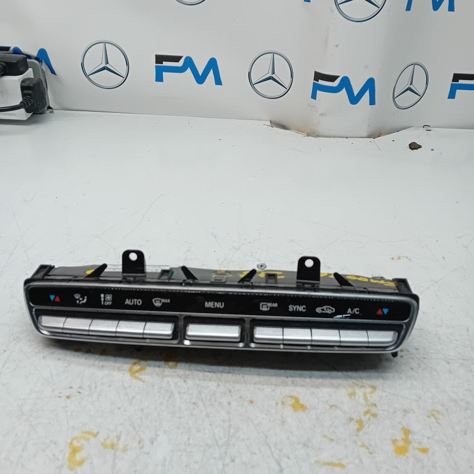 MERCEDES E CLASS HEATER AC CLIMATE CONTROL PANEL A2139054707 2018-2023 FM00962