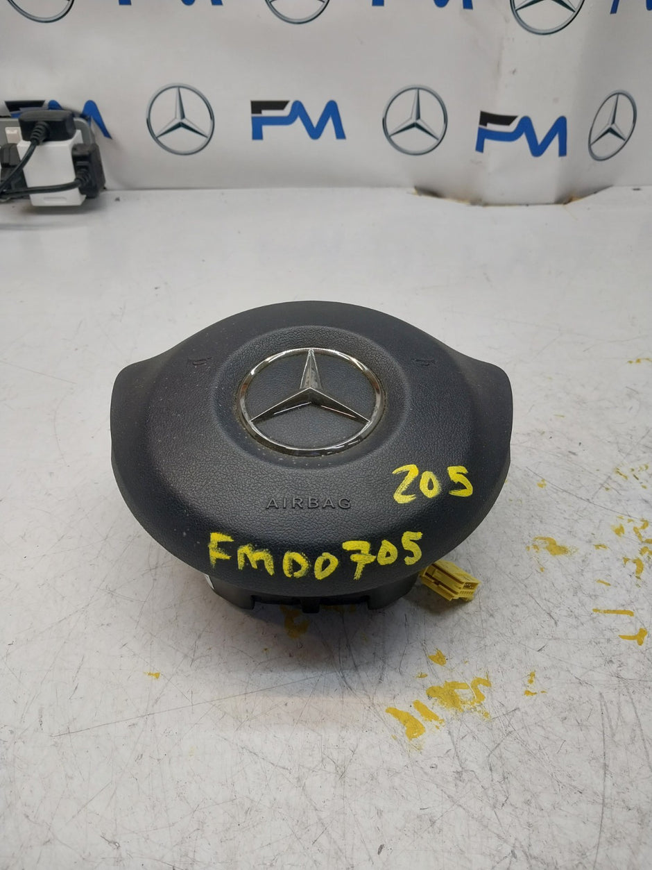 MERCEDES C-CLASS W205 STEERING WHEEL AIRBAG 308998796162-AC FM00705