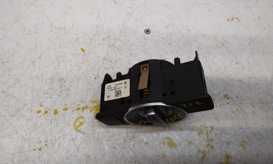 MERCEDES E-CLASS W212 HEADLIGHT CONTROL SWITCH 2014 A2129050551 FM001026
