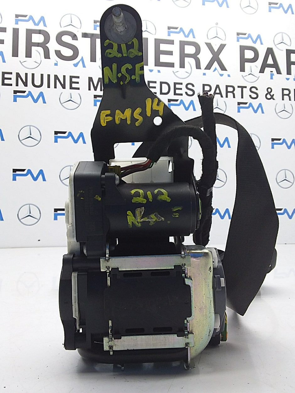 MERCEDES E CLASS W212 PASSENGER SIDE FRONT SEAT BELT NFS A2128600786  FMS14