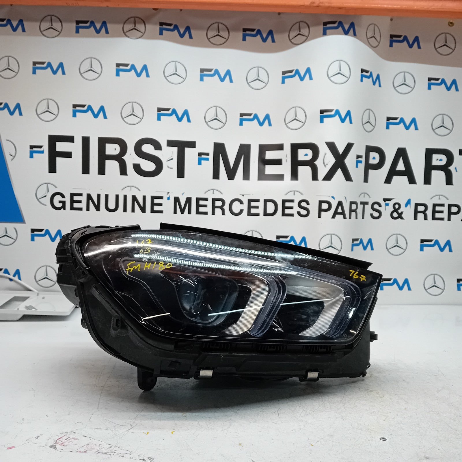MERCEDES GLE HEADLIGHT DRIVER OS  RIGHT A1679069804 2023 LED HIGH PERFORM FMH180